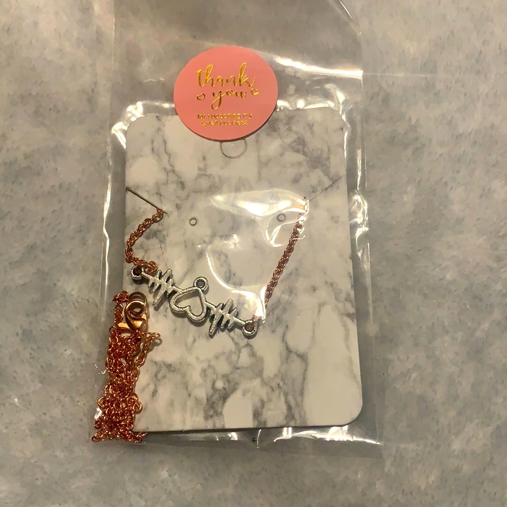 Heartbeat necklace